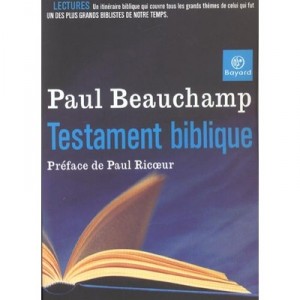 Testament Biblique - Paul Beauchamp