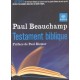 Testament Biblique - Paul Beauchamp