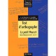 Test D'orthographe : Le Petit Poucet , Texte Etalonne Du Ce1 A La 3eme , Tests Et Materiels En Orthophonie - Collectif