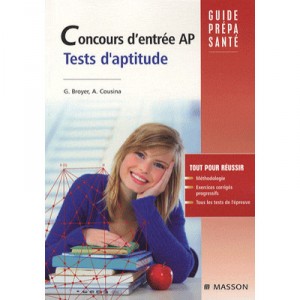Tests D'aptitude , Concours D'entree Ap - G Broyer , A Cousina