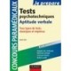 Tests Psychotechniques , Aptitude Verbale , Tous Types De Tests, Classiques Et Imprevus - Benoit Priet