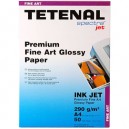 Tetenal Papier Premium fine art brillant 290 g A4 50 feuilles (131321)