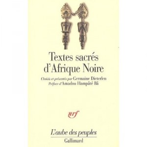 Textes Sacres D'afrique Noire - Collectif