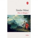 Paix A Ithaque - Sandor Marai