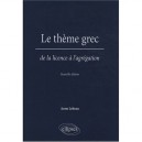 Theme Grec , De La Licence A L'agregation - Anne Lebeau