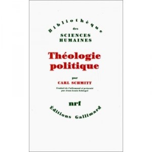 Theologie Politique 1922, 1969 - Carl Schmitt