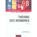 Theorie Des Nombres (2e Edition) - Daniel Duverney