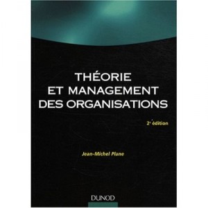 Theorie Et Management Des Organisations (2e Edition) - Jean-michel Plane