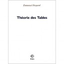 Theorie Des Tables , Un Malaise Grammatical - Emmanuel Hocquard