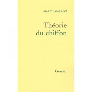 Theorie Du Chiffon - Marc Lambron
