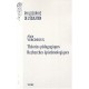 Theories Pedagogiques , Recherches Epistemologiques - Vergnioux
