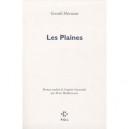 Les Plaines - Gerald Murnane