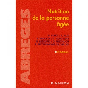 Nutrition De La Personne Agee - Collectif