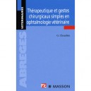 Therapeutique Ophtalmologique Veterinaire - G Chaudieu