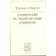 Thomas D'aquin , Commentaire Du Traite De L'ame D'aristote - Thomas D' Aquin , Jean-marie Vernier
