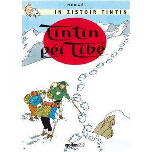 In T.20 Zistoir Tintin, Tintin Pei Tibe - Herge