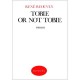 Tobie Or Not Tobie - Rene Reouven