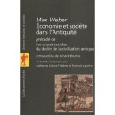 Economie Et Societe Dans L'antiquite - Max Weber