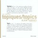Topiques/topics - Alain Sarfati