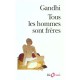 Tous Les Hommes Sont Freres - Gandhi
