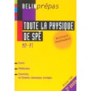 Toute La Physique De Spe , Mp/pt, 2e Annee - Olivier Fiat