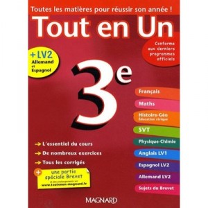 Tout En Un, 3eme (edition 2009) - Collectif