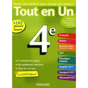 Tout En Un, 4eme (edition 2009) - Collectif