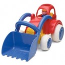 Viking Asa Toys - Véhicules Sans Piles - Bulldozer 25 Centimètres + Persos