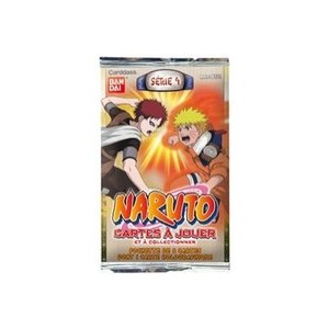 Bandai - Cartes À Jouer - Naruto - Booster Série 4 Blister