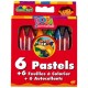 Canal Toys - Dessin - 6 Pastels