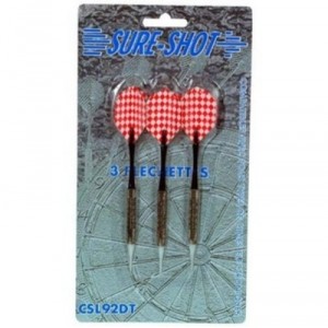 Cdts - Jeu De Plein Air - 3 Flechettes - 15 Grammes