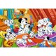 Clementoni - Puzzle Pour Enfant - 101 Dalmatiens: La Famille Dalmatien - 104 Pièces