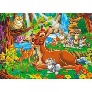 Clementoni - Puzzle Pour Enfant - Bambi: Sweet Baby - 60 Pièces