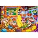 Clementoni - Puzzle Pour Enfant - Blanche Neige - 3 Puzzles 9+12+18 Pièces