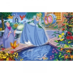 Clementoni - Puzzle For Kids - Cinderella: Magic Moment - 250 Rooms