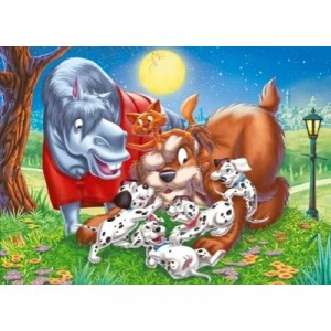 Clementoni - Puzzle Pour Enfant - Les Animaux - Amis: 101 Dalmatiens - 250 Pièces