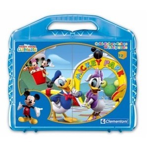 Clementoni - Puzzle For Kids - Mickey Mouse Clubhouse - 12 Rooms