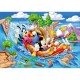 Clementoni - Puzzle Pour Enfant - Mickey: Rafting - 104 Pièces
