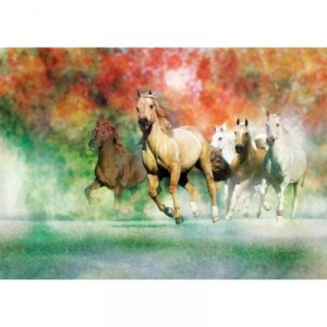 Clementoni - Puzzle - Runners In The Wind