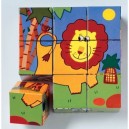 Djeco 9 Cubes Jungle