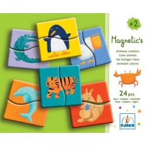Djeco - Premiers Puzzles - Animaux De Couleurs