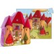 Djeco Puzzle Dame de Coeur 54 Pièces