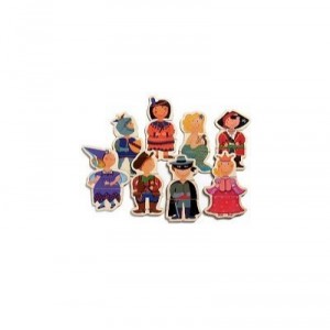 Djeco Puzzle En Bois - Enfants Déguisés 24 Pièces