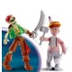 Famosa - Figurine - Figurine de Collection - Peter Pan : Squelette et Enfant Indien