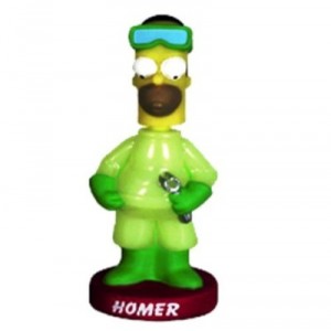 Funko Simpsons Bobble Head Homer Phosphorescent