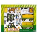 Gueydon Véhicule Miniature - Set Ferme Métal Superjack