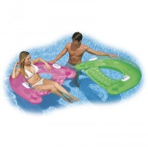 Intex - Jeu De Plein Air - Matelas De Piscine Semi-Immergé 152x99cm