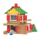 Jeujura - Jouet En Bois - Maison Forestiere - 135 Pièces