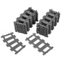 Lego City - Jeu de Construction - Rails Droits et Courbes