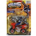 Logitoys - Figurine Manga - Ninja + Quad